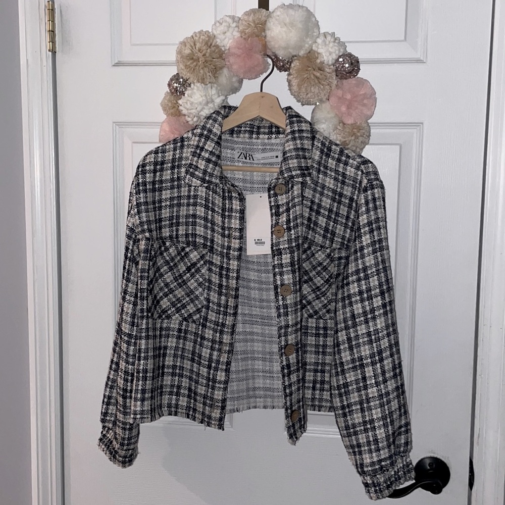 Plaid Jacket - Zara